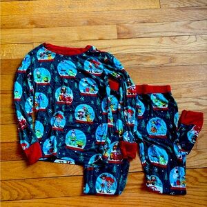 Little Sleepies- Disney Christmas - Size 5/6